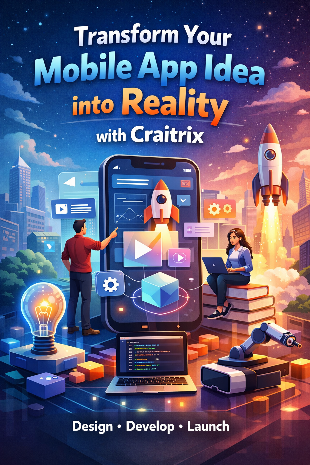 End-to-End Mobile App Development by Craitrix