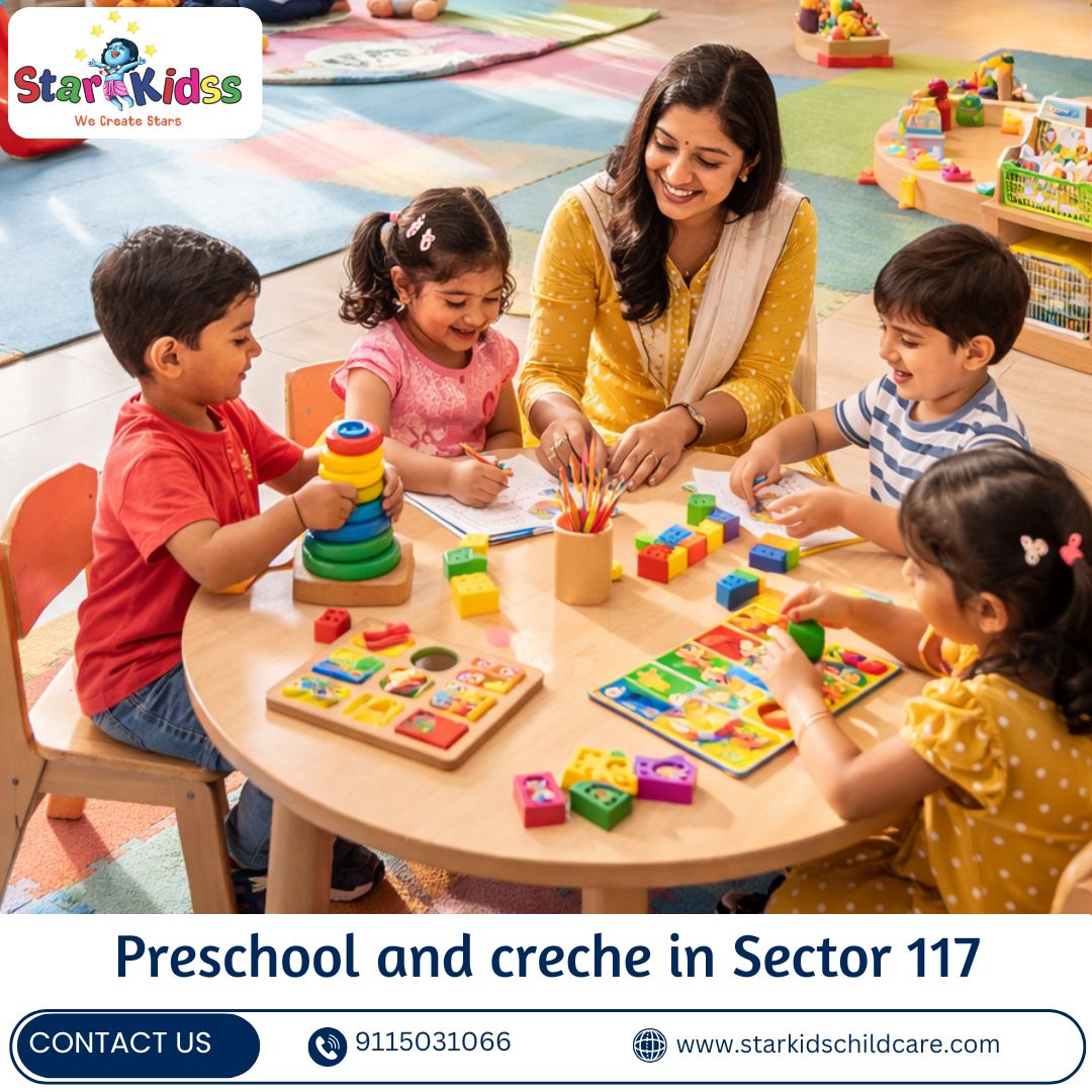 Preschool and creche in Sector 117 with trusted care