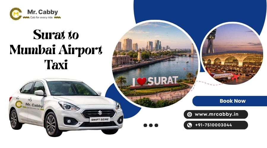 Taxi Service in Surat – 24/7 Cab Booking for Local & Outstation