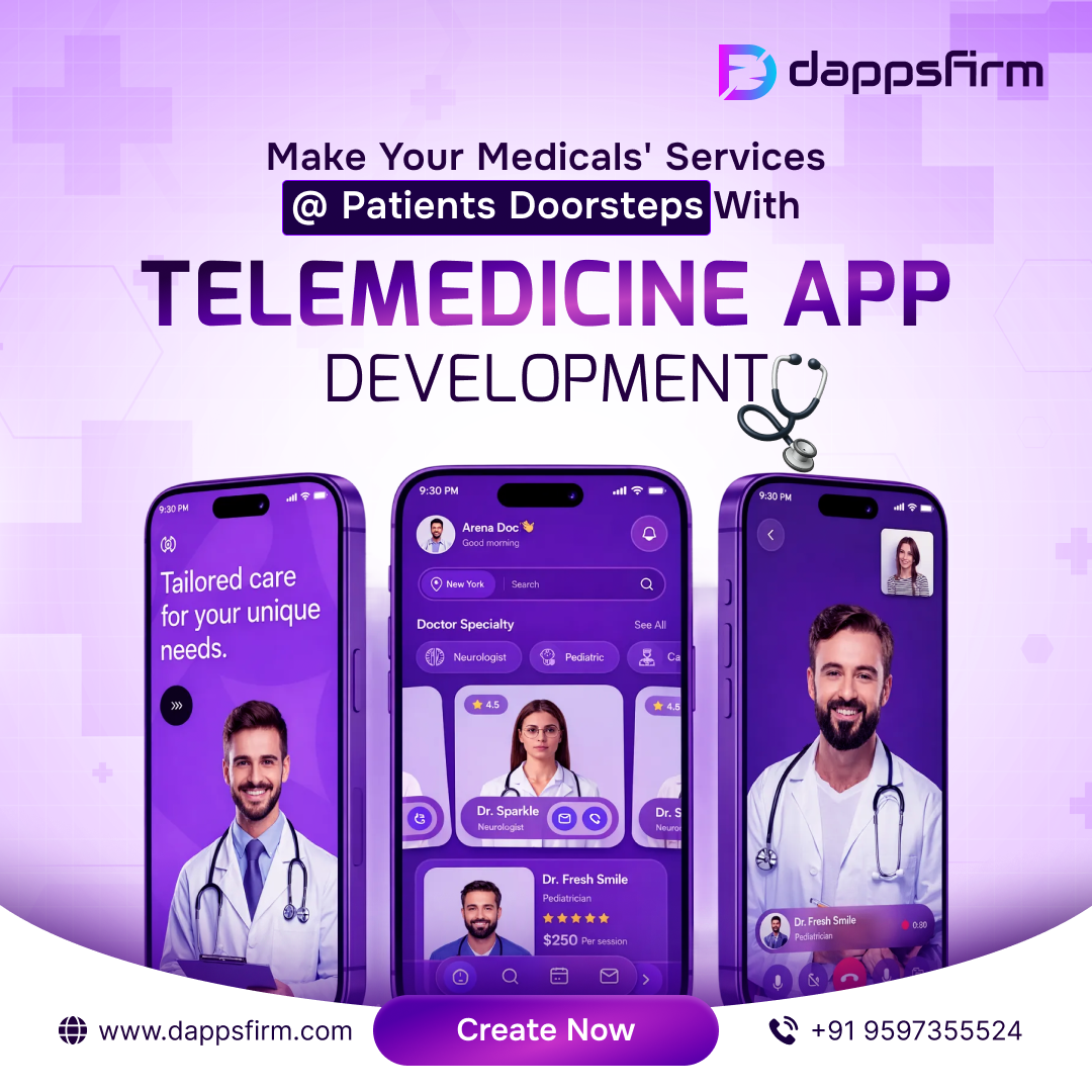 Build Profitable Virtual Clinics via Telemedicine App Development Services