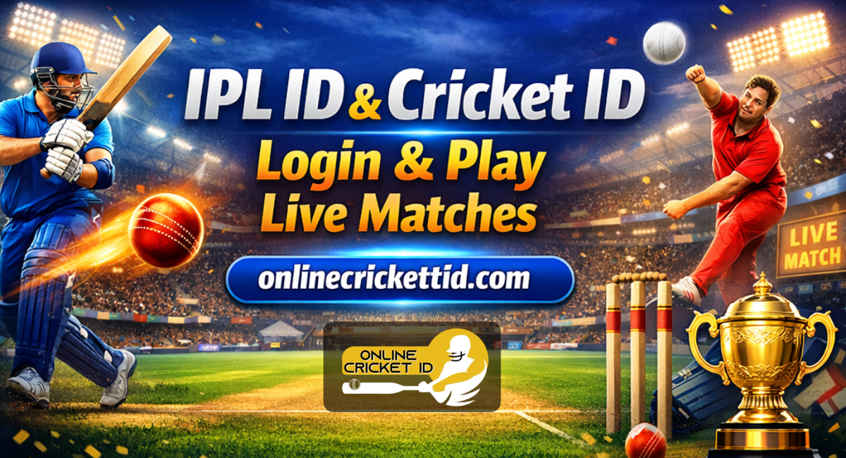 IPL ID & Cricket ID – Login & Play Live Matches