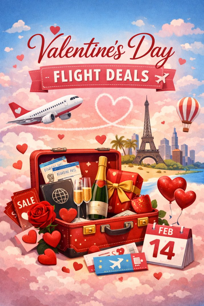 Valentine’s Day Flights from USA to India – Travel Information