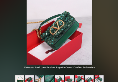 Valentino-Small-Loco-Shoulder-Bag-with-Green-3D-effect-Embroidery