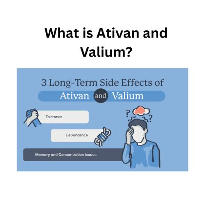 What is Valium and Ativan?