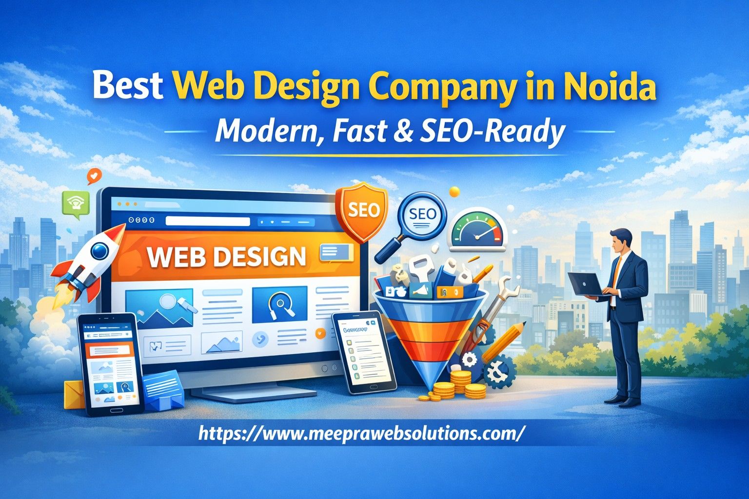 Best Web Design Company in Noida | SEO-Ready & Fast Websites