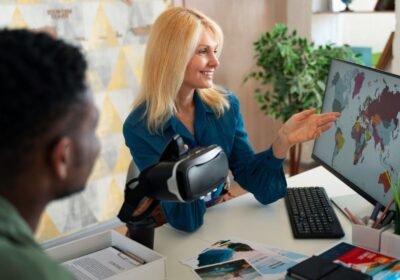 high-angle-woman-working-as-travel-agent-1