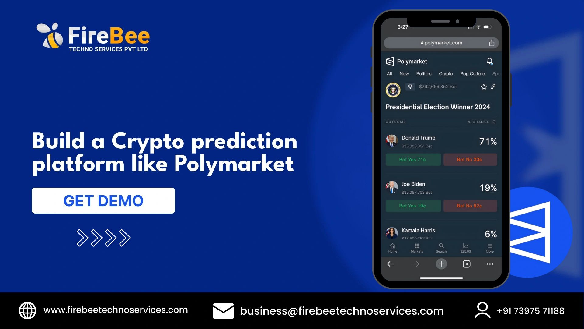 Polymarket Clone Script