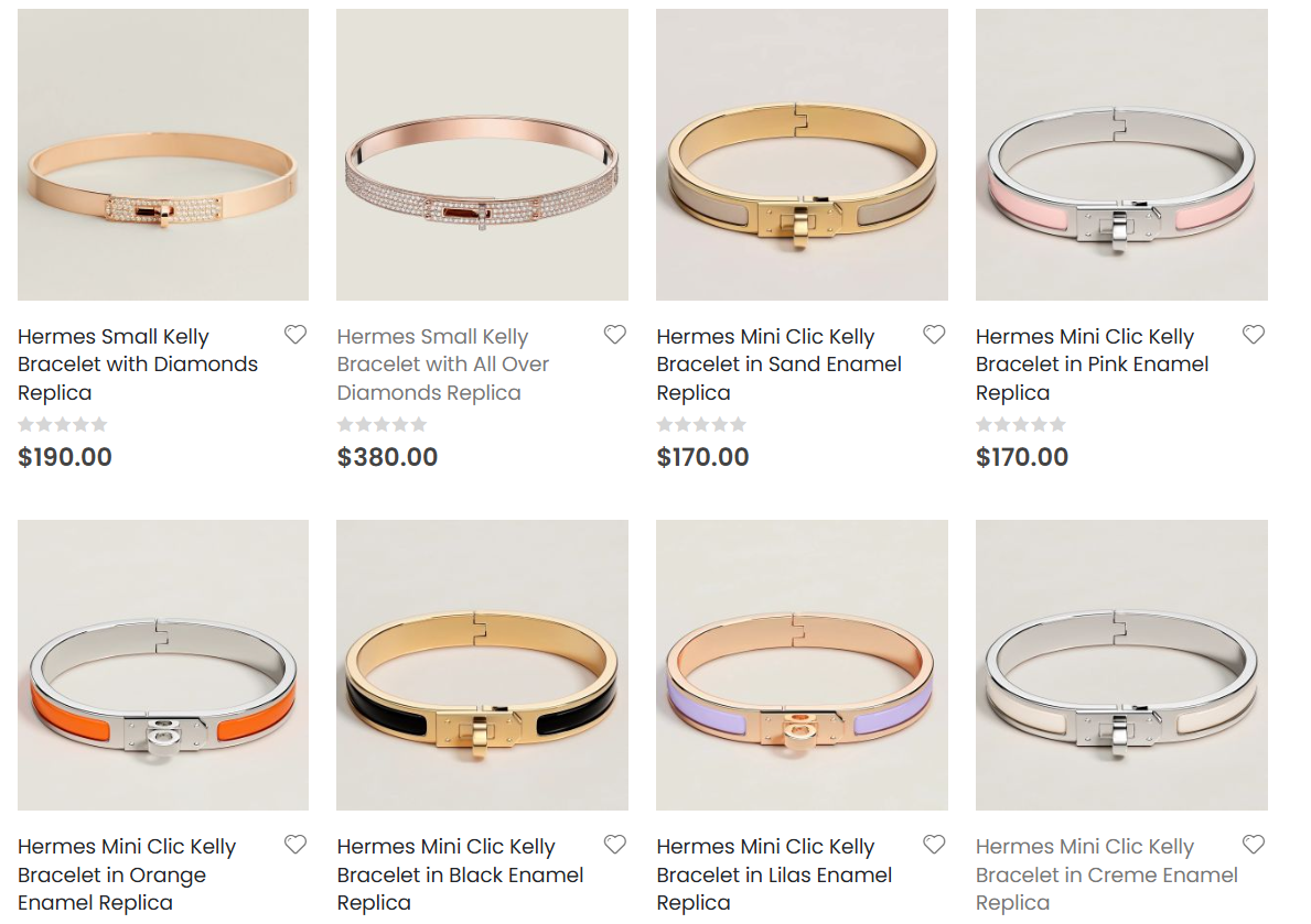 Replica Hermès Bracelets – Stylish Elegance for Every Wrist