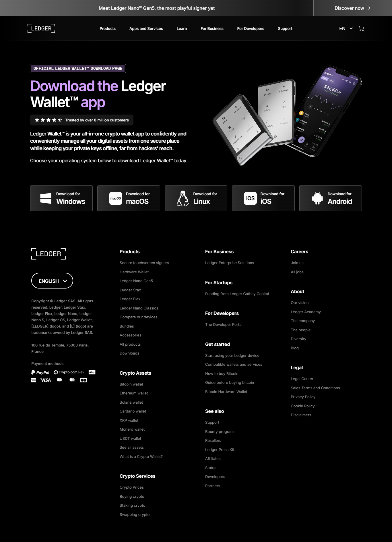 Ledger Live Login – Manage Your All Crypto Assets & Wallet