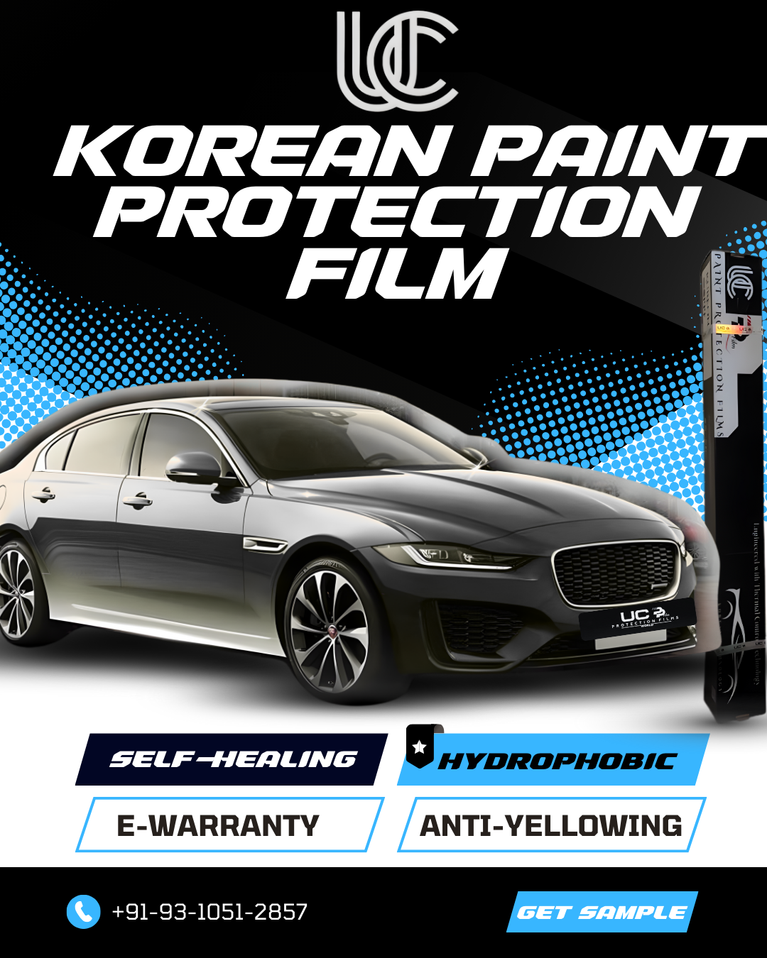 UC PPF Providing Premium Paint Protection Film for Life-Time Shine