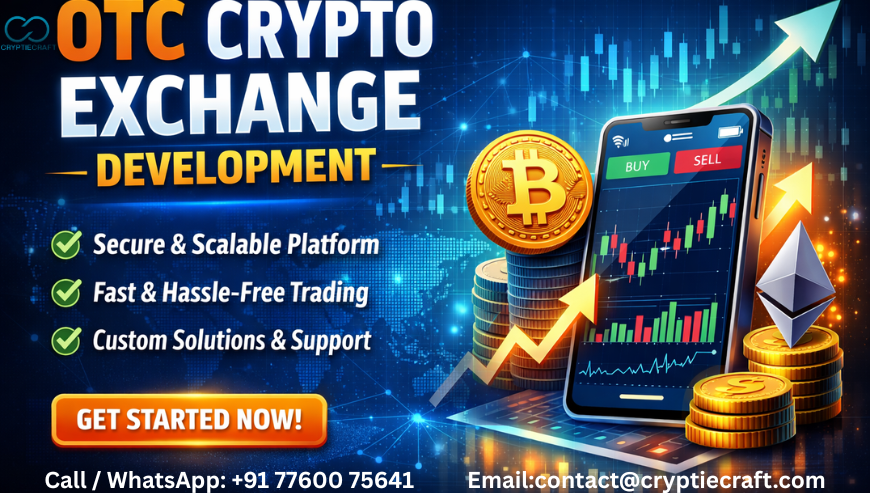 Launch a Premium OTC Crypto Exchange with Deep Liquidity with Cryptiecraft