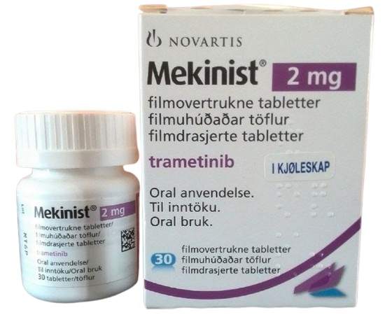 Check for the availability of Mekinist 2mg Tablet on Globans Pharma