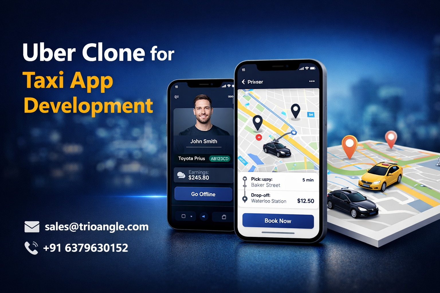 Scalable Uber-Like App Development Solution for Modern Transportation Businesses